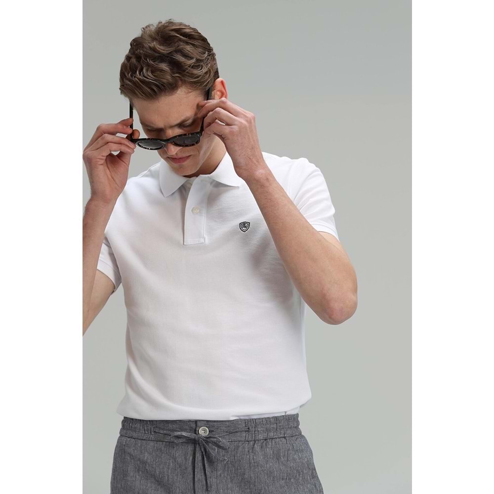 LUFİAN LAON POLO BEYAZ S