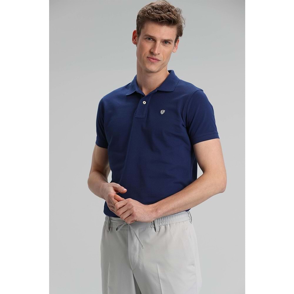 LAON POLO YAKA T-SHIRT LACİVERT M
