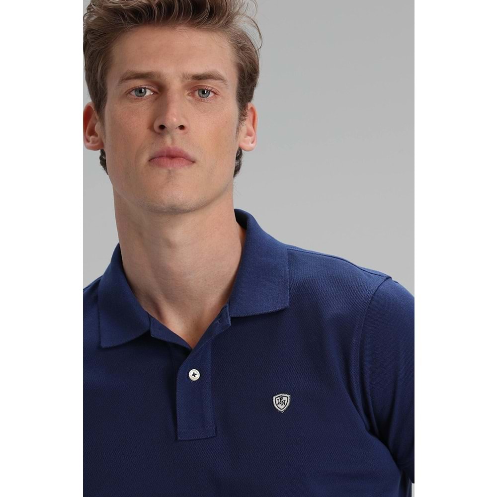 LAON POLO YAKA T-SHIRT LACİVERT M